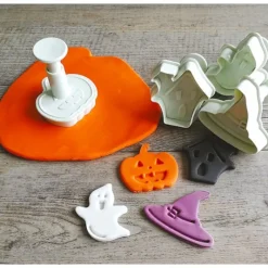 4 Découpoirs Éjecteurs Halloween Patisdecor>Cerf Dellier Clearance
