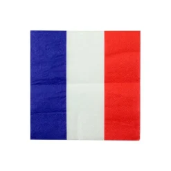 50 Serviettes De Table Bleu Blanc Rouge>Cerf Dellier Clearance