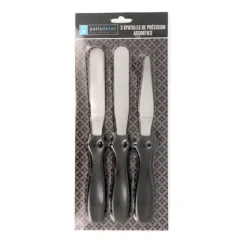 Cerf Dellier Spatules Et Racloirs*3 Spatules De Precision Assorties Patisdecor