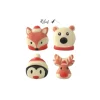 Animaux De Noël En Chocolat Blanc Assortis (X96)>Cerf Dellier Discount