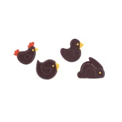 Animaux De Pâques Assortis En Chocolat Noir (X48)>Cerf Dellier Outlet