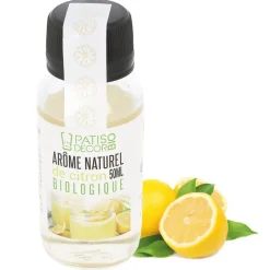 Cerf Dellier Arômes Naturels*Arome Naturel De Citron Biologique 50 Ml