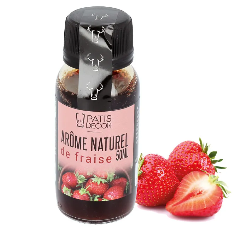 Cerf Dellier Arômes Naturels*Arome Naturel De Fraise Patisdecor 50 Ml