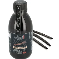 Cerf Dellier Arômes Naturels*Arome Naturel De Vanille Avec Graines Patisdecor Pro 200 Ml