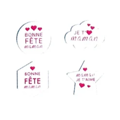 Assortiment Chocolats Blancs Bonne Fete Maman (X96)>Cerf Dellier New