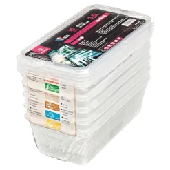 Bacs Modulus Rigides En Polypropylene Gn 1/3 Avec Couvercles (X5)>Cerf Dellier Outlet