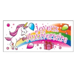 Banderole Anniversaire Licorne (X24)>Cerf Dellier Best