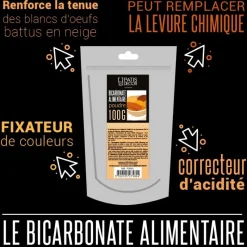 Cerf Dellier Levures*Bicarbonate Alimentaire Patisdecor 100 G