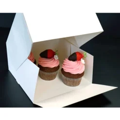 Boite Patissiere Blanche H. 8 Cm>Cerf Dellier Online