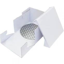 Boite Patissiere Blanche Hauteur 15 Cm Pme>Cerf Dellier Clearance