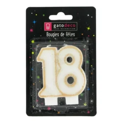 Bougie Anniversaire 18 Ans Patisdecor>Cerf Dellier Hot