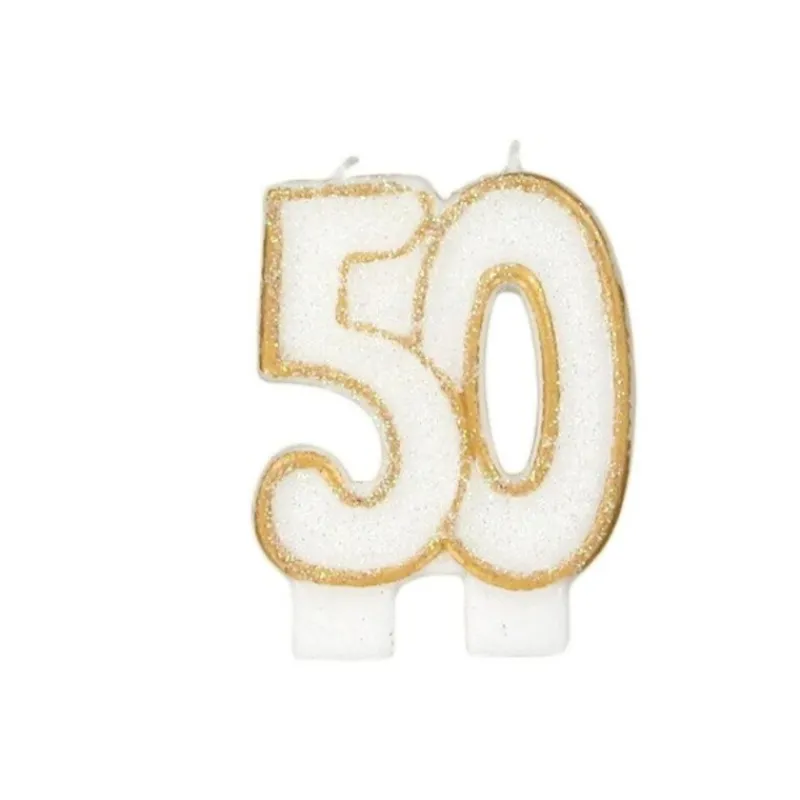 Bougie Anniversaire 50 Ans Patisdecor>Cerf Dellier
