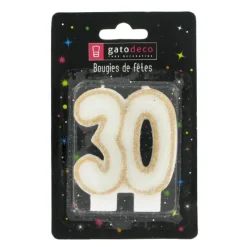 Bougie Anniversaire 30 Ans Patisdecor>Cerf Dellier Outlet