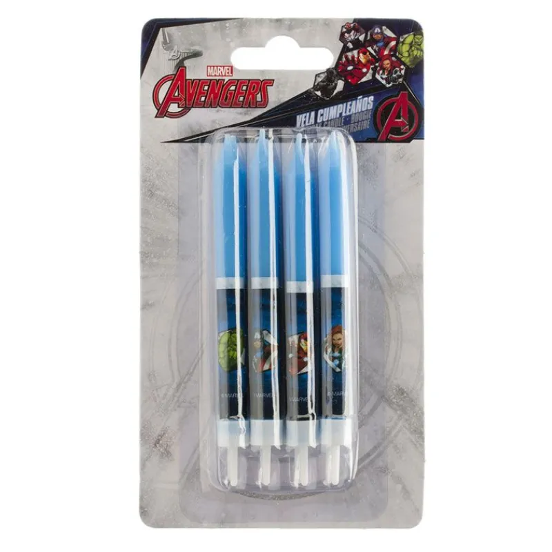 Bougie Anniversaire Avengers (X 8)>Cerf Dellier Online