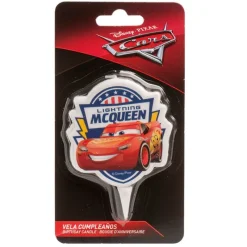 Bougie Anniversaire Cars 7,5 Cm>Cerf Dellier New