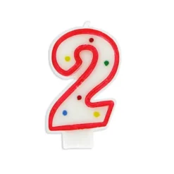 Bougie Anniversaire Chiffre Fiesta 2 Patisdecor>Cerf Dellier Discount
