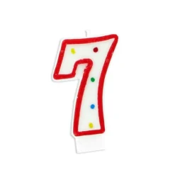 Bougie Anniversaire Chiffre Fiesta 7 Patisdecor>Cerf Dellier Sale