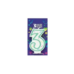 Bougie Anniversaire, Chiffre 3>Cerf Dellier