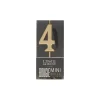 Bougie Anniversaire Doree Chiffre 4 Patisdecor>Cerf Dellier Hot