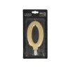 Bougie Anniversaire Doree Xxl Chiffre 0 Patisdecor>Cerf Dellier New