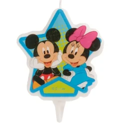 Bougie Anniversaire Minnie & Mickey 7,5 Cm>Cerf Dellier