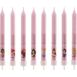 Bougie Anniversaire Princesses Disney (X8)>Cerf Dellier Discount