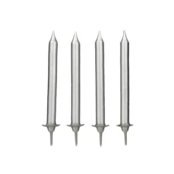 Bougie Argentee Patisdecor (X 12)>Cerf Dellier Discount