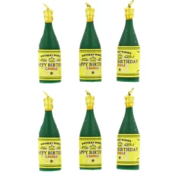Bougie Bouteille De Champagne Patisdecor (X 6)>Cerf Dellier Outlet
