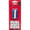 Bougies + Ballons De Football (X 12)>Cerf Dellier Discount