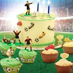 Bougies + Ballons De Football (X 12)>Cerf Dellier Discount