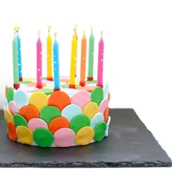 Bougies Multicolores Etoiles Patisdecor (X 10)>Cerf Dellier Outlet