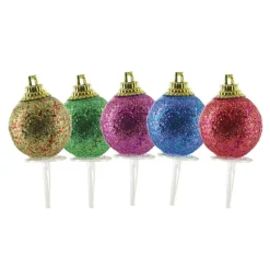 Boules A Facettes Assorties Sur Pique (X50)>Cerf Dellier Hot