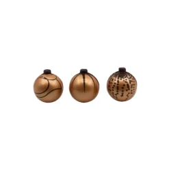 Boules De Noël Cuivrees En Chocolat Assorties (X40)>Cerf Dellier Hot