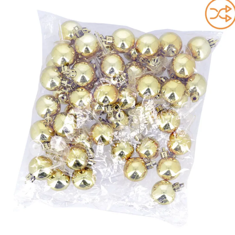 Boules De Noël Etincelantes Sur Pique (X50)>Cerf Dellier Clearance