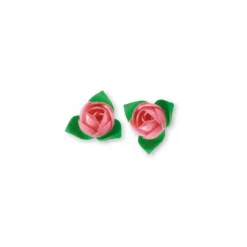 Boutons De Rose Rose Patisdecor X15>Cerf Dellier New