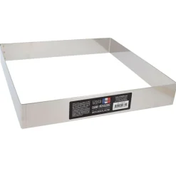 Cerf Dellier Cadres À Patisserie*Cadre A Mousse Inox H 4,5 Cm 30 X 30 Cm Patisdecor
