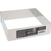 Cerf Dellier Cadres À Patisserie*Cadre A Mousse Inox H 4,5 Cm 16 X 16 Cm Patisdecor