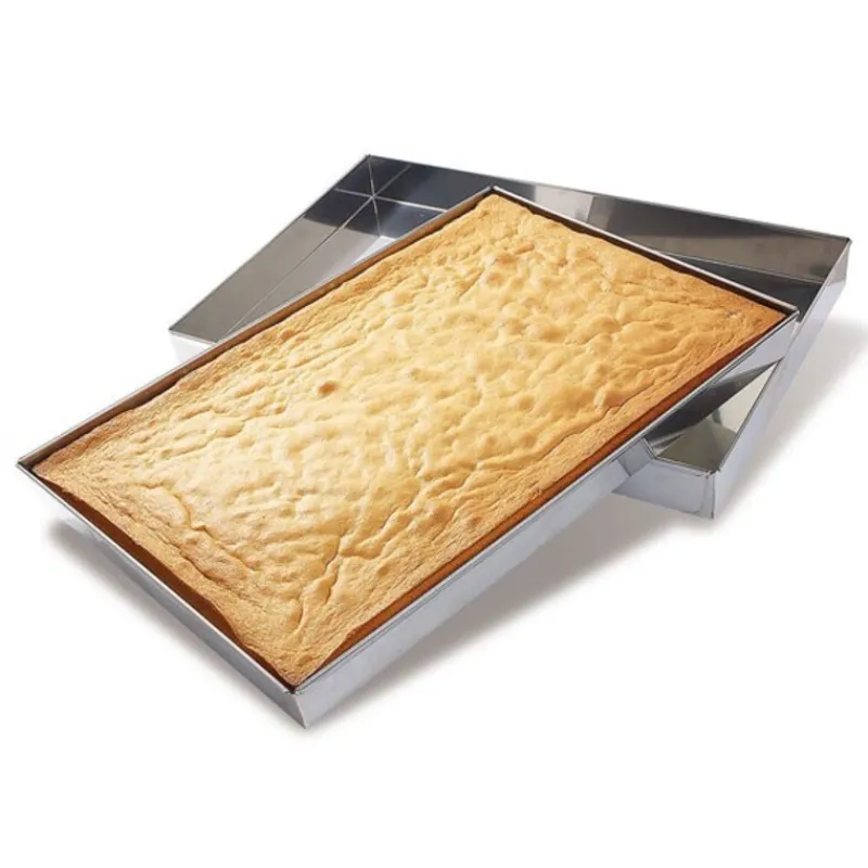Cerf Dellier Caisses À Génoise*Caisse A Génoise Inox Ht 60 Mm