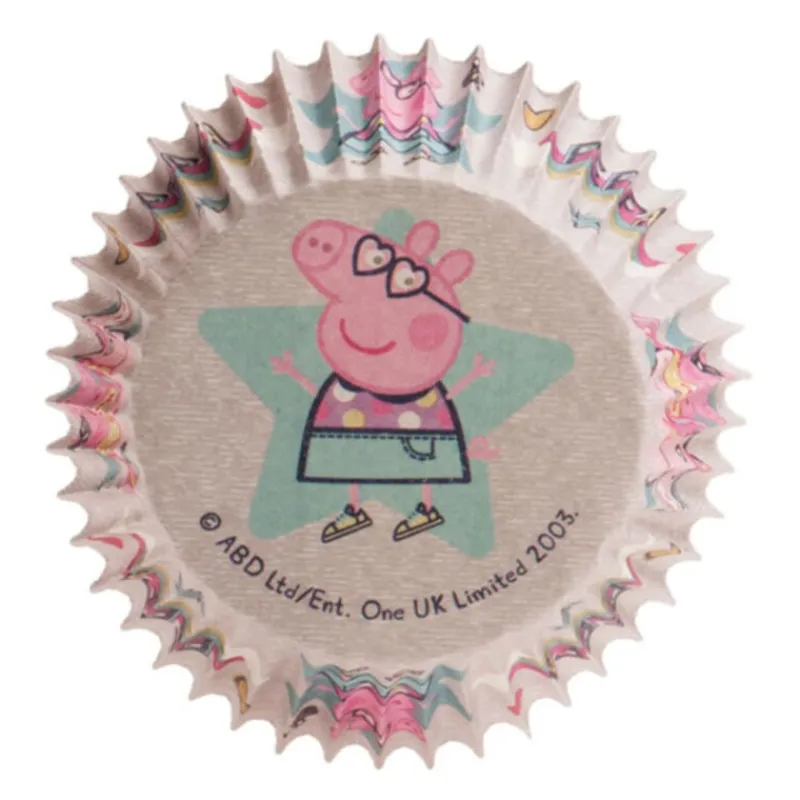 Caissette Cupcake Peppa Pig (X25)>Cerf Dellier Outlet