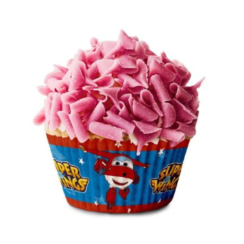 Caissette Cupcake Super Wings (X50)>Cerf Dellier