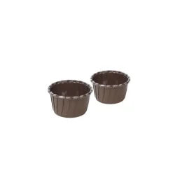 Cerf Dellier Moules Papier Et Carton*Caissettes Cuisine En Carton Marron (X250)