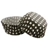Caissettes Cupcakes Noires A Pois Blancs (X50)>Cerf Dellier Hot