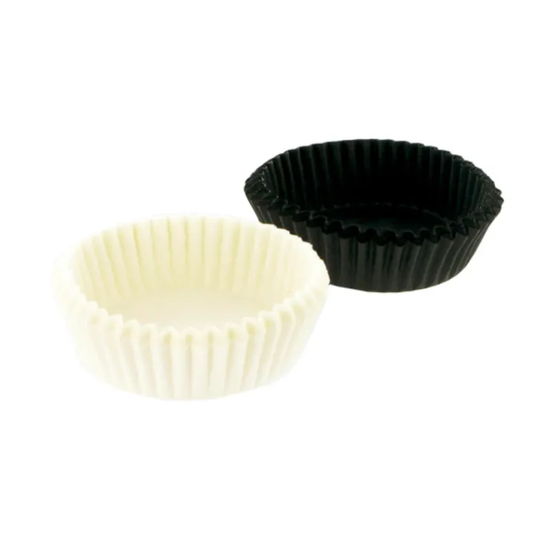 Caissettes De Cuisson Noires Et Blanches (X80)>Cerf Dellier Clearance