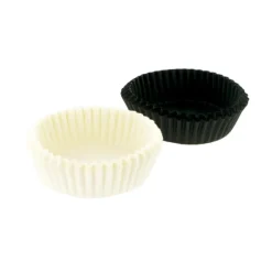 Caissettes Moyennes De Cuisson Noires Et Blanches (X120)>Cerf Dellier Discount