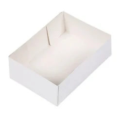 Caissettes Pâtissières Blanches (X 100)>Cerf Dellier Discount