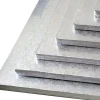 Cake Drum Carre Argent 30 X 30 Cm Patisdecor>Cerf Dellier New