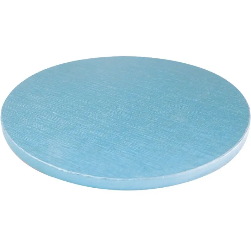 Cake Drum Rond Bleu 25 Cm Patisdecor>Cerf Dellier