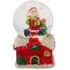 Cake Topper Boule A Neige Pere Noël>Cerf Dellier Discount