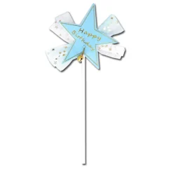 Cake Topper Etoile Happy Birthday Patisdecor>Cerf Dellier Sale
