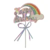 Cake Topper Happy Birthday Arc En Ciel>Cerf Dellier Discount